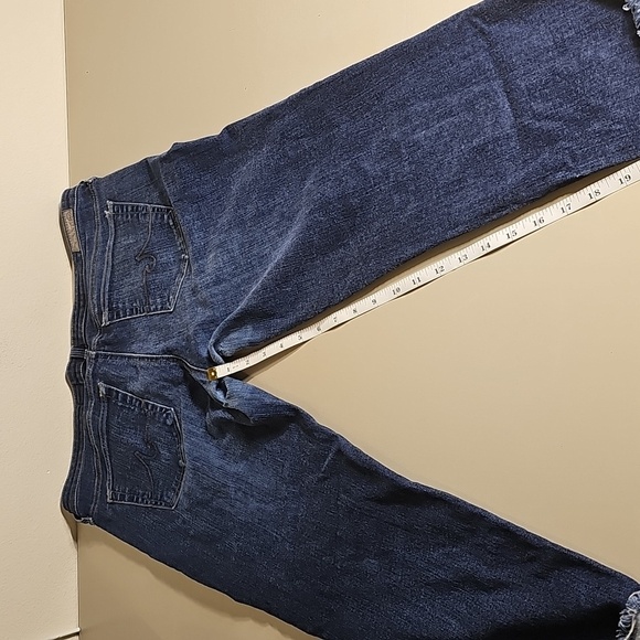 Womens Adriano Goldschmied "The Stilt" Cigarette Skinny Jean Cutoffs 32R - Picture 6 of 7